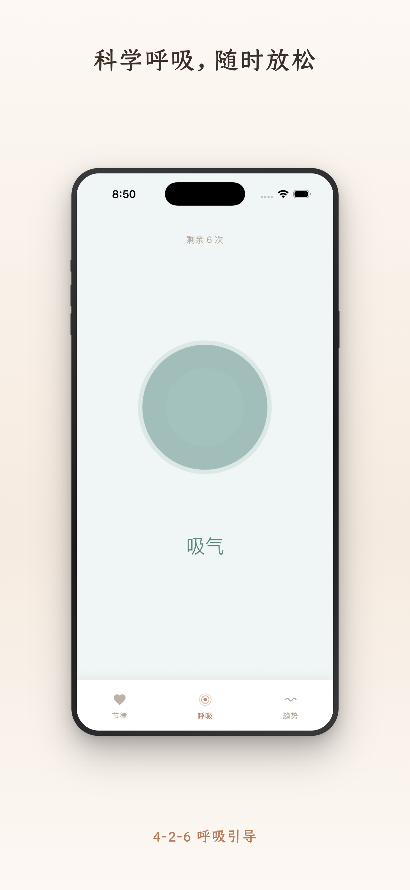 节律守护 — 呼吸引导